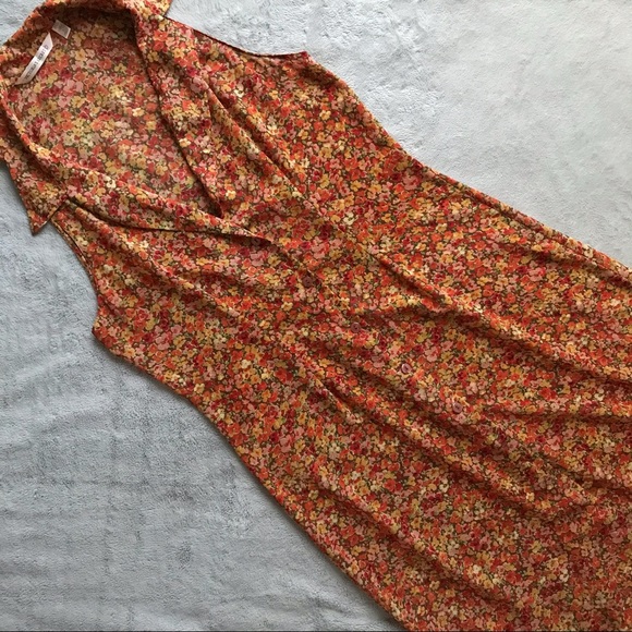 Victoria's Secret Other - VTG Victoria's Secret 90s Y2K Floral Midi Kimono